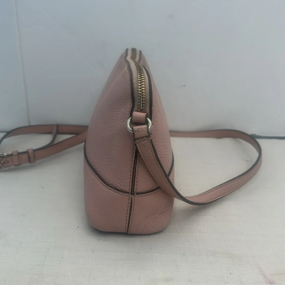 Kate Spade Crossbody Hanna Pebbled Leather, Chalk Pink